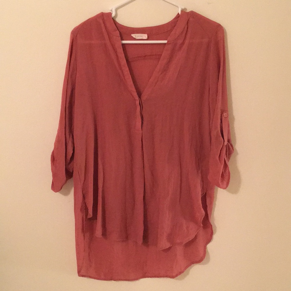 Pink blouse/tunic